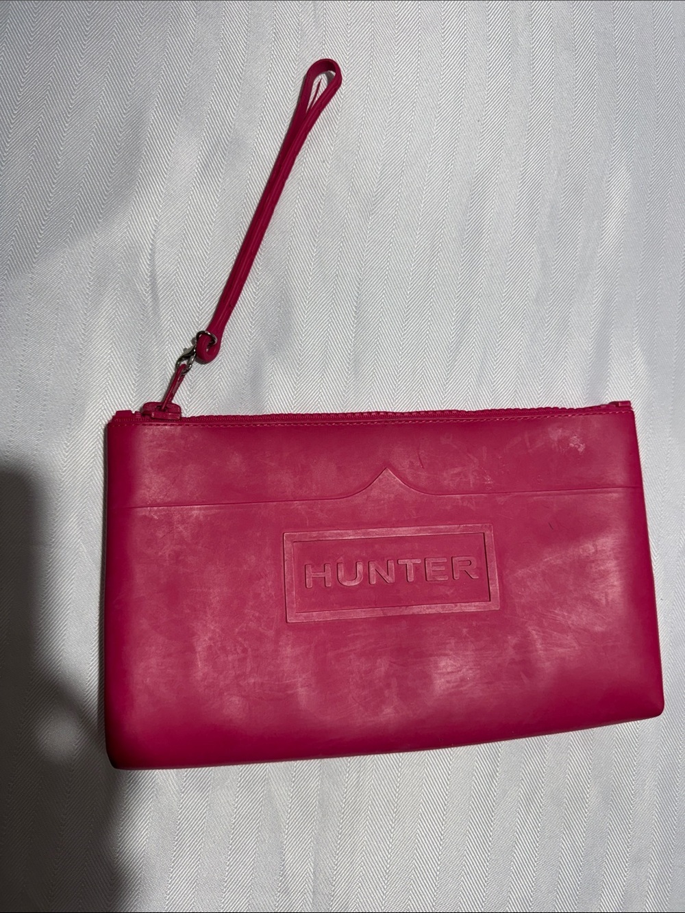 Hunter Hot Pink Wristlet Clutch